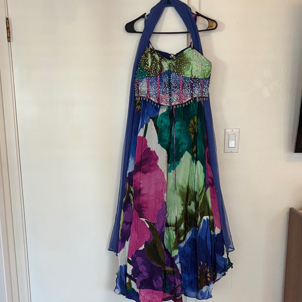 Floral Multicolor Lehenga